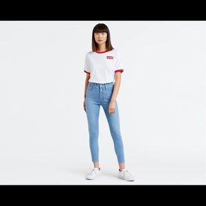 Levi’s Mile High Super Skinny Ankle Jeans